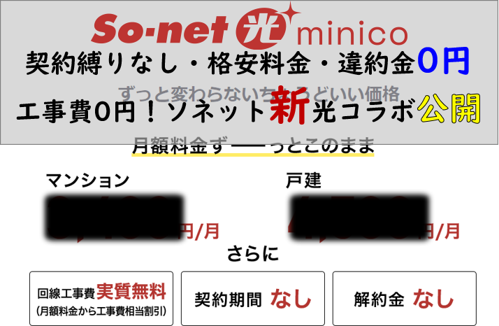 So-net光 minico（ミニコ）