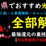 埼玉県でおすすめの光回線