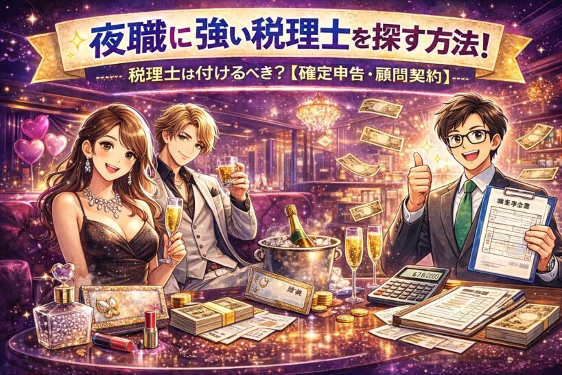 夜職に強い税理士を探す方法